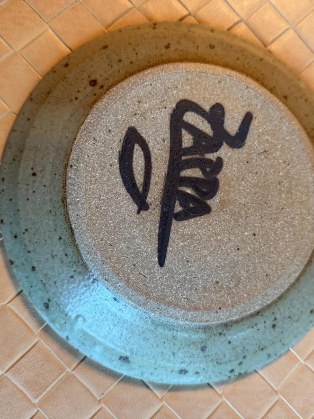 Zappa Pottery Bread & Butter Plate Handmade Stoneware 7 